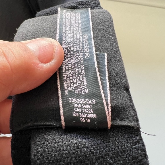 Body by Victoria Lined Strapless 32DDD Black - Picture 5 of 8